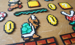 Lidt a'la Super Mario - Hama Perler style