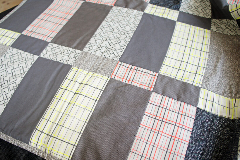 StyleDesignCreate: Patchworktæppe med neon