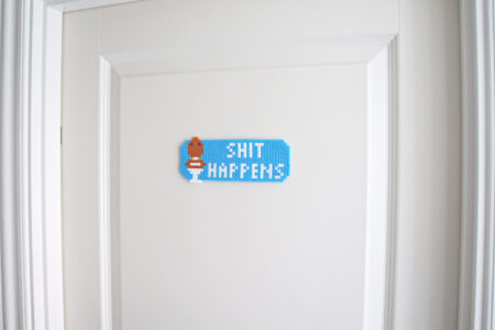 StyleDesignCreate: Toilet-skilt i hama perler