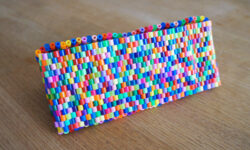 StyleDesignCreate: Trekantet pung i hama perler