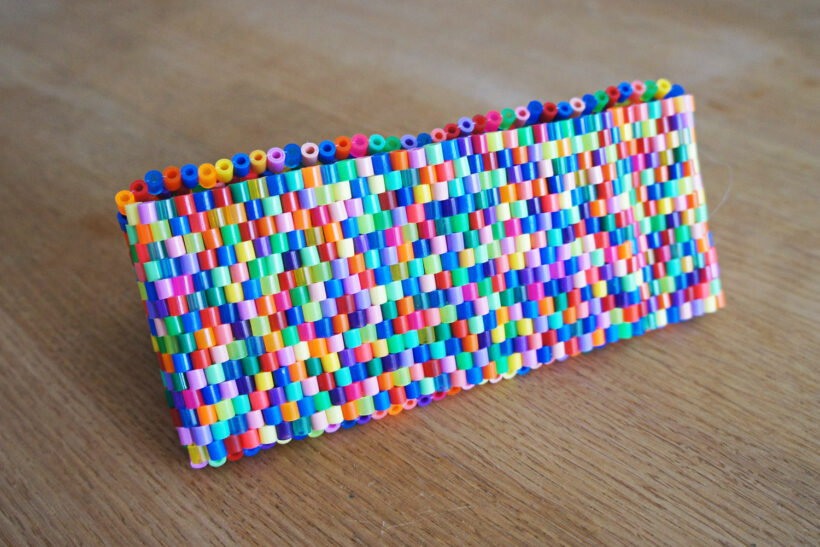StyleDesignCreate: Trekantet pung i hama perler