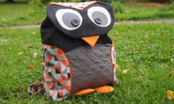 Uglerygsæk / owl backpack